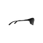 Bat Rectangle Sunglasses in Black - Image 2